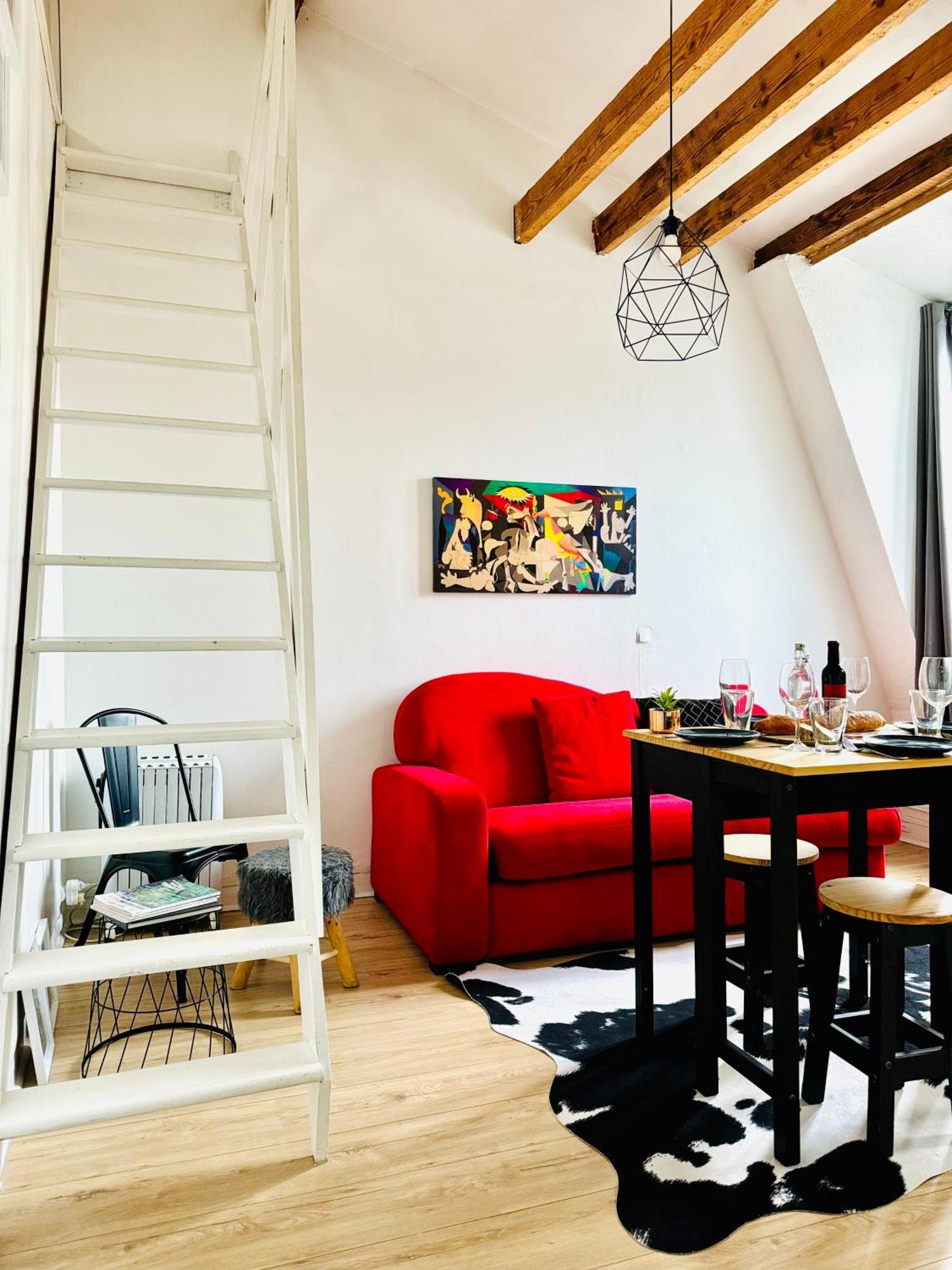 Apartment Direct Views Of Eiffel Tower & Sacre-Coeur From Mezzanine - 10 Mins To Paris Center Ngoại thất bức ảnh